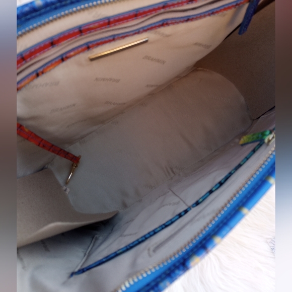 Brahmin Popsicle Ombré Melbourne Medium Asher Shoulder Bag - Picture 11 of 12